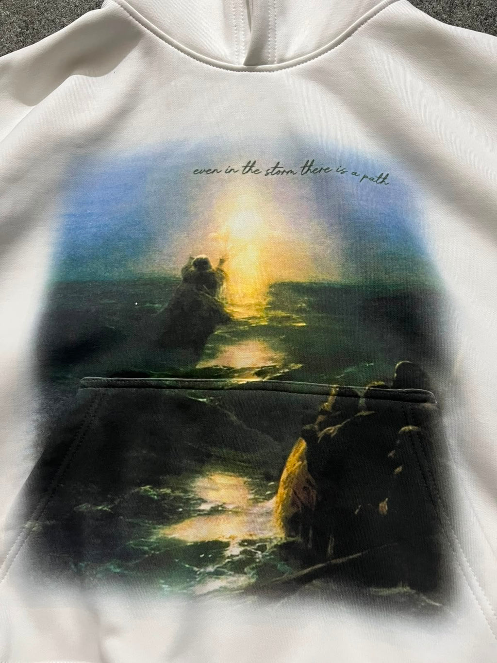 Flow through the waters